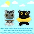 New Ralph and Bella  Plush Toys Cute Cartoon Game Cat Plush Doll Peripheral Plushie Animal Stuffed Toy Children Birthday . 