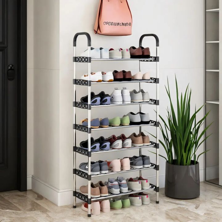 7-Layer%20Metal%20Reinforced%20Shoe%20Rack%20With%205%20Pipes%20Per%20Layer%20Simple%20Shoe%20Rack%20Stand%20for%20Entryway,%20Living%20Room%20-%20Image%207
