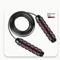 Jump Rope Professional Tangle Free Rapid Speed Jumping Rope Foam Handle Adjustable Steel Skipping Rope Gym Fitness Slim Body. 