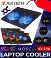 JERTECH KL330 RGB Laptop Cooling Pad 2 Cooling Fans Notebook Cooler. 