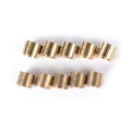 5pcs billiards snooker copper ferrule brass snooker pool cue ferrules cue repair. 