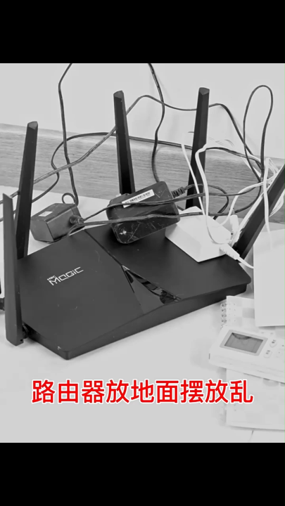 New Router Shelf Wall Mount WiFi Router Storage Box Modem Cable Router Cover Organized Power Strip Cable Management Hider Rack by Solid Wood Need Assembly White