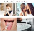 Clean Tongue Scraper Tongue Remover Halitosis Tongue Coating Oral Care Tongue Scraping Brush Stainless Steel Oral Cleaner Tools. 