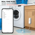 ZigBee Water Leak Sensor Alarm Smart Home Flood Leak Detector With Security Protection For Tuya Smart Life Z2M,Required Gateway. 