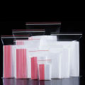 50PCS Resealable Vacuum Air Tight Clear Zip Lock Plastic Bags, All Sizes Available. 