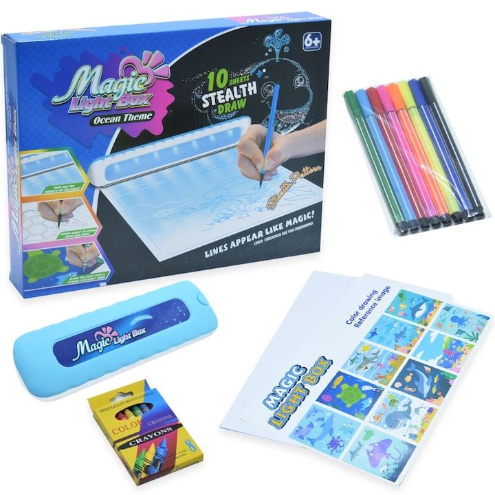 Magic%20Light%20Drawing%20Box%20for%20Kids%20%E2%80%93%20Ocean%20Theme%20%7C%203D%20UV%20Light%20Painting%20&%20Tracing%20Kit%20%7C%20Creative%20Drawing%20Toy%20Set%20with%20Glowing%20Board%20&%20Markers%20-%20Image%203