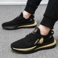 1Pair Big Size Sneakers Shoes for Men Lightweight Breathable Running Walking Male Footwear Soft Sole Lace-up Shoes Man Scarpe. 