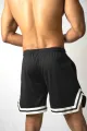 Short for DriFit men’s sports Basketball, Futboll , Running and Gym Line v Cut Black short. 