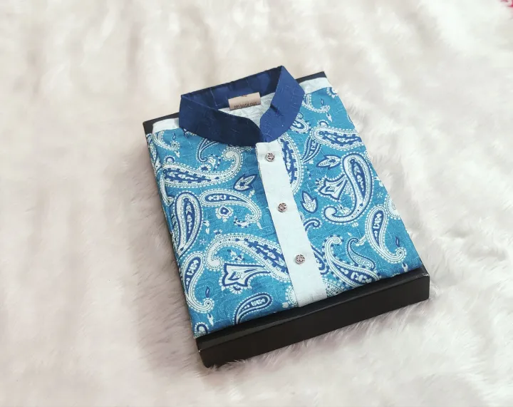 Mens%20eidul%20ajha%20special%20super%20duper%20Digital%20print%20panjabi%20-%20Image%204