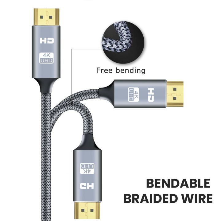 NIERBO%20HDMI%20Cable%202.0%204K%20Cable%20for%20PS4%20PS3%20Xbox%20Fire%20TV%20Stick%20Blue%20Ray%20Player%20HDR%20High%20Speed%20Ethernet%204K%2060Hz%20Male%203FT%206FT%2010FT%20-%20Image%203