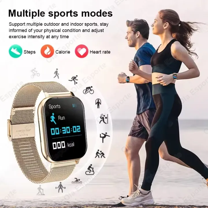 NEW%202025%20Fashion%20SmartWatch%20Android%20Phone%202.01"%20Color%20Screen%20Full%20Touch%20Custom%20Dial%20Watch%20Women%20Bluetooth%20Call%20Smart%20Watch%20Men%20-%20Image%205