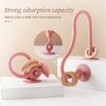 1Pcs Baby Silicone Teether Ring BPA Free Rattles Bracelet Food Grade Newborn Baby Accessories Cartoon Silicone Teething Toys. 