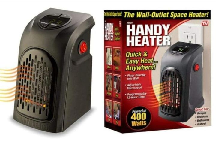 400 Watts Plastic Handy Heater 400 W - Portable Room Heater, For Heating Perticular Region l