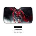 Spider Man Car SunShade Windshield Funny Sun Shade Foldable UV Ray Sun Visor Protector Sunshade For Front Window. 