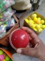 Soft indoor & outdoor practice ball cricket ball with synthetics Red cricket ball practice ball soft for kids. 