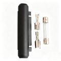 5 Set 6*30 mm Fuse Holder with Glass Fuse.