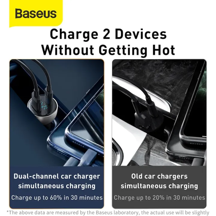 Baseus%2065W%20PPS%20Car%20Charger%20USB%20Type%20C%20Dual%20Port%20PD%20QC%20Fast%20Charging%20For%20Laptop%20Translucent%20Car%20Phone%20Charger%20For%20iPhone%20-%20Image%205