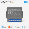 AVATTO Tuya WiFi RF Smart Curtain Module for Roller Blinds and Curtains,Motorized Curtain Switch with Alexa  Home. 