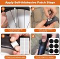 Universal Tire Repair Kit - Pro Patch & Vulcanizing Set for Bike, Motorcycle & Off-Road Vehicle Inner Tube Emergency Fix. 