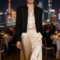 Women's Jacket Short Blazer Rope-Braided Decoration Gold Button Epaulette Women's Wear 2026 Spring Coat.