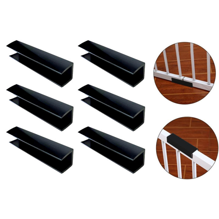 6%20Pcs%20Safety%20Door%20Reinforcement%20Slot%20Baby%20Gate%20Dog%20Groove%20Gates%20Pet%20Supplies%20PVC%20Dog%20Gate%20Reinforcement%20Fence%20Reinforcement%20-%20Image%202