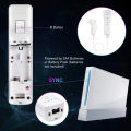 2 in 1 Wireless Bluetooth Remote Controller For Wii Wii U Controle Optional Motion Plus Gamepad Nunchuck Set With Silicone Case.