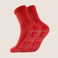 Winter Self Heating Socks, Warm Feet Socks, Tomaline Health Socks, Cold Resistant Mid Length Socks, Thickened Sole Massage Socks. 