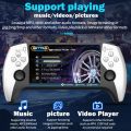 SF3500 Retro Handheld Video Game Console Linux System 5.0 Inch 854*480 IPS Screen 3000mAh Portable Pocket Video Games Player.