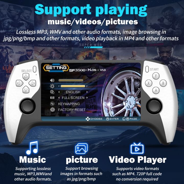SF3500%20Retro%20Handheld%20Video%20Game%20Console%20Linux%20System%205.0%20Inch%20854*480%20IPS%20Screen%203000mAh%20Portable%20Pocket%20Video%20Games%20Player%20-%20Image%205