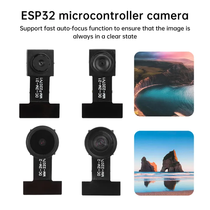 ESP32 Microcontroller Camera GC2145 Camera Module Autofocus 2 Million ...