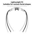 WEST BIKING Anti-fog Cycling Glasses Photochromic Frameless Bike Goggles Unisex Lightweight Running Driving Eyewear Sports Gear. 