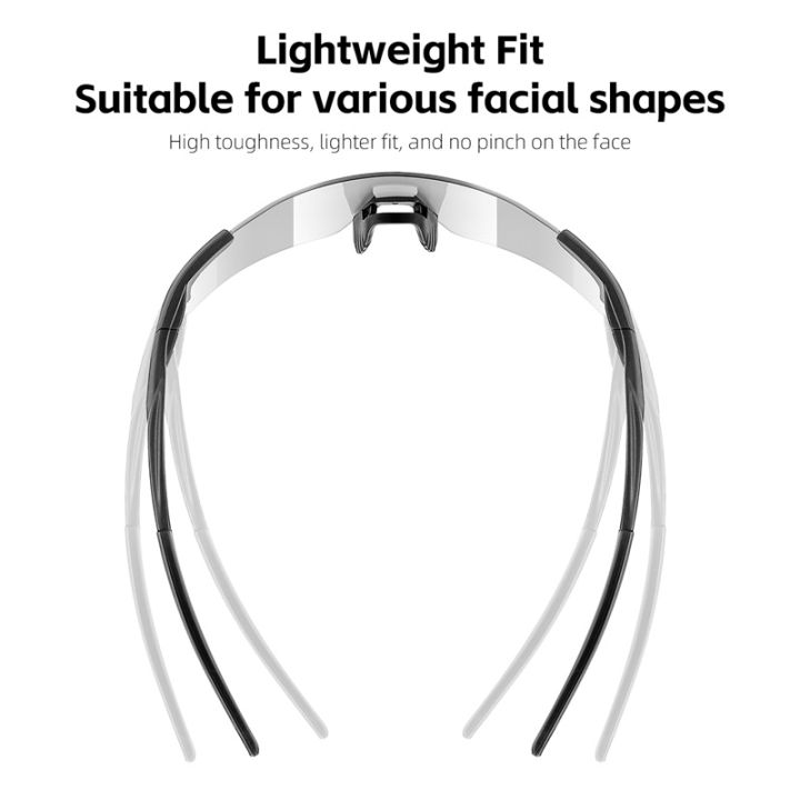 WEST%20BIKING%20Anti-fog%20Cycling%20Glasses%20Photochromic%20Frameless%20Bike%20Goggles%20Unisex%20Lightweight%20Running%20Driving%20Eyewear%20Sports%20Gear%20-%20Image%205