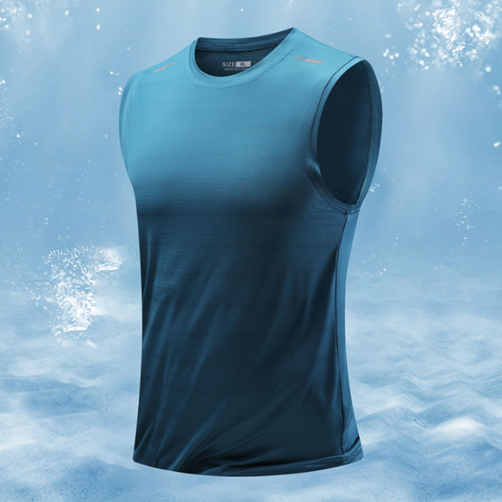 Summer%20Running%20Vest%20Breathable%20Sleeveless%20Top%20Stretch%20Fitness%20Vest%20Men's%20Reflective%20Jogging%20T-Shirt%20Gym%20Vests%20Men%20Quick%20Drying%20-%20Image%204