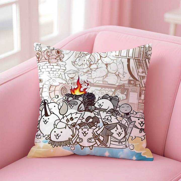 B-Battle%20Cats%20Anime%20Pillow%20Case%20Anti-dustmite%20Pillowcase%20Invisible%20Zipper%20Silky%20Short%20Plush%20Sofa%20Cushion%20Cover%20-%20Image%204