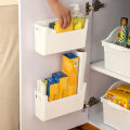 Kitchen Wall Mounted Cabinet Door Preservation Film Preservation Bag Storage Rack. 