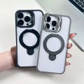 Iphone Cover 11/12/13/14/15/16 Pro / Pro Max Spigen transparent Magsafe Compatible Double Stand Case Cover. 