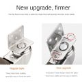 4Pcs L Type Furniture Casters Heavy Duty Soft Mute Caster Wheels Trolley Baby Crib Bed Universal Side Mounted Wheels.