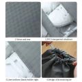 Pack of 10 Shoe Storage Box, Shoe Storage Bag Clear Plastic Stackable Shoe Organizer for Closet, Space Saving Foldable Shoe Sneaker Containers Bins Holders Pouch Storage. 