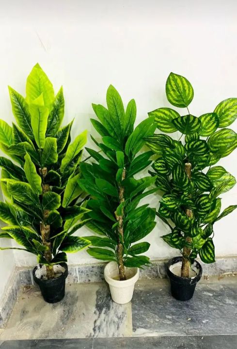 3ft%20Artificial%20Plant%20with%20Pot%20for%20Home%20Decor,%20Lifelike%20Greenery%20Decoration%20-%20Image%202