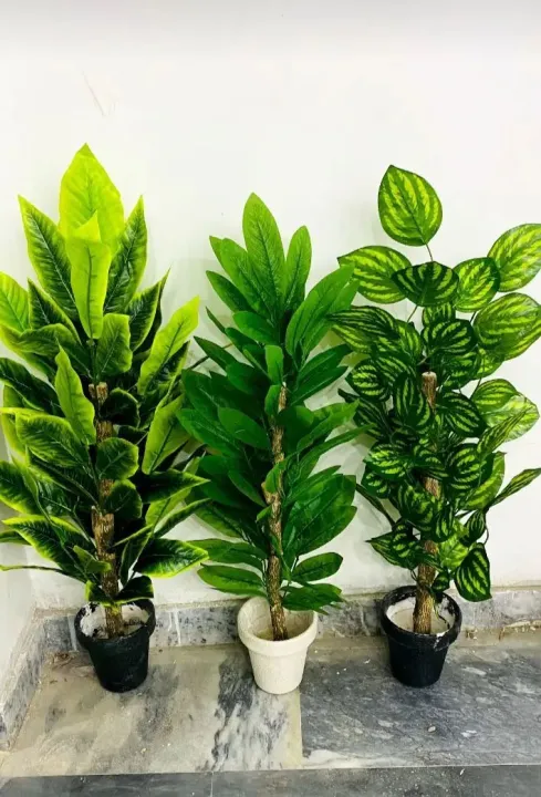 3ft%20Artificial%20Plant%20with%20Pot%20for%20Home%20Decor,%20Lifelike%20Greenery%20Decoration%20-%20Image%202