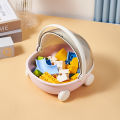 1Pc Creative Kawaii Portable Storage Box Cartoon Makeup Toy Storage Box Student Office Desktop Organizer Student Supply. 