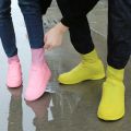 Waterproof Shoe Covers Silicone Anti-Slip Rain Boots Unisex Sneakers Protector for Outdoor Rainy Day Reusable Rain Shoe Cover. 