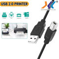 USB printer cable for printer 1.5m/ 1.8m/3M/5m printer cable USB printer HP printer cable mixed colors. 