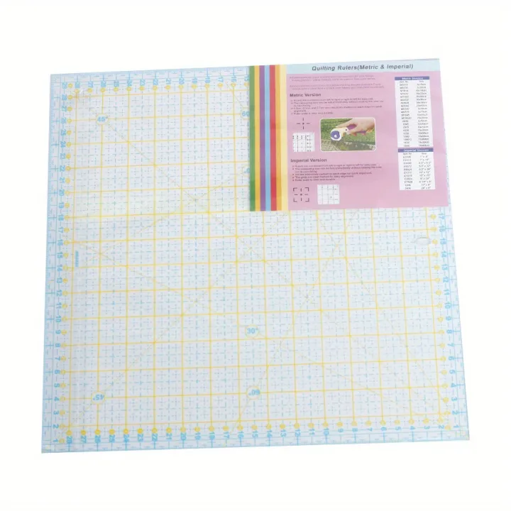 1pc 11.81*11.81inch Quliting Rulers Patchwork Ruler High Grade Acrylic ...