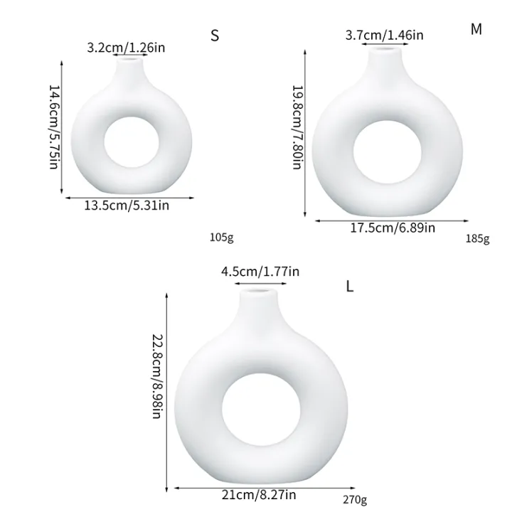 Donut%20Plastic%20Vase%20White%20Black%20Pink%20Cute%20Round%20Vase%20Flowerpot%20Ornaments%20for%20Living%20Room%20Dining%20Table%20Office%20Home%20Decor%20-%20Image%206