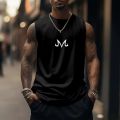 Dragon Ball Z Men's Vest Tank Top Vegeta Summer Japanese Anime Spring and Autumn Sports Fitness Running Trendy Sleeveless Top. 