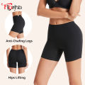 Flarixa Seamless High Waist Slip Shorts Women Stretch Boyshorts Panites Underwear Protective Pants Under Skirt Dress Hips Lfting. 
