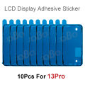 10Pcs LCD Display Adhesive Waterproof Seal Sticker for iPhone 11 12 13 Pro Max Mini Front Side Seal Tape Glue Repair Sticker. 