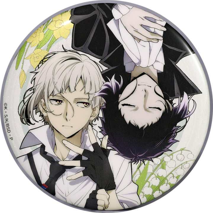 58mm%20Anime%20Bungo%20Stray%20Dogs%20Gogol%20dazai%20osamu%20Ryunosuke%20Akutagawa%20Cosplay%20COSTUME%20Badge%20Pin%20SPTE%20Tinplate%20Brooch%EF%BB%BF%20Prop%20Gilf%20-%20Image%205