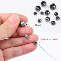 PROBEROS 100pcs 0.5g-5g Adjustable Split Shot Sinkers Fishing Weights Bass Catfish Tackle Accessories Saltwater Freshwater Pesca.